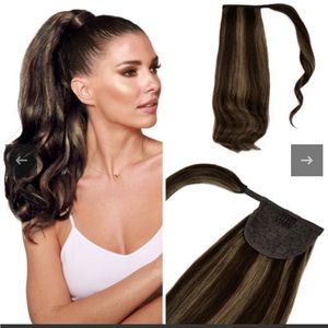 Cashmere hair 20” ponytail extension